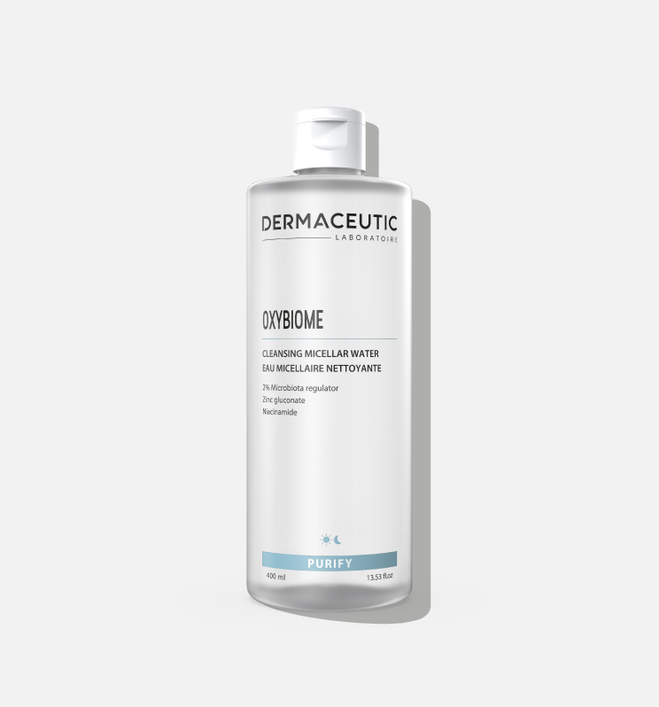 CG Derma - Oxybiome - Micellar water για τον καθημερινό καθαρισμό του προσώπου και των ματιών 1