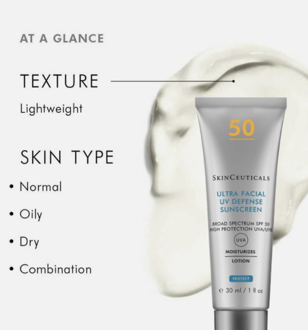 CG Derma - SkinCeuticals Ultra Facial Defence SPF50+ Aντηλιακή προστασία Προσώπου με Ενυδατική υφή 2