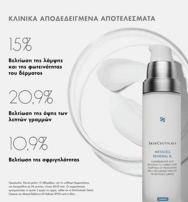 CG Derma - SkinCeuticals Metacell Renewal B3 Αντιγηραντική Κρέμα Προσώπου για Διόρθωση όλων των Πρώιμων Σημάδιών Γήρανσης 2