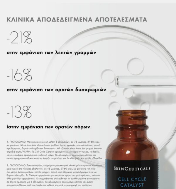 CG Derma - SkinCeuticals Cell Cycle Catalyst Ορός που επιταχύνει τον κυτταρικό κύκλο ανανέωσης της επιδερμίδας για ενισχυμένα αποτελέσματα αντιγήρανσης 2